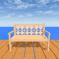 脱出ゲーム　道とベンチ